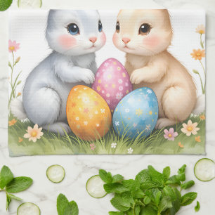 Paño De Cocina Bunnix de Semana Santa personalizada