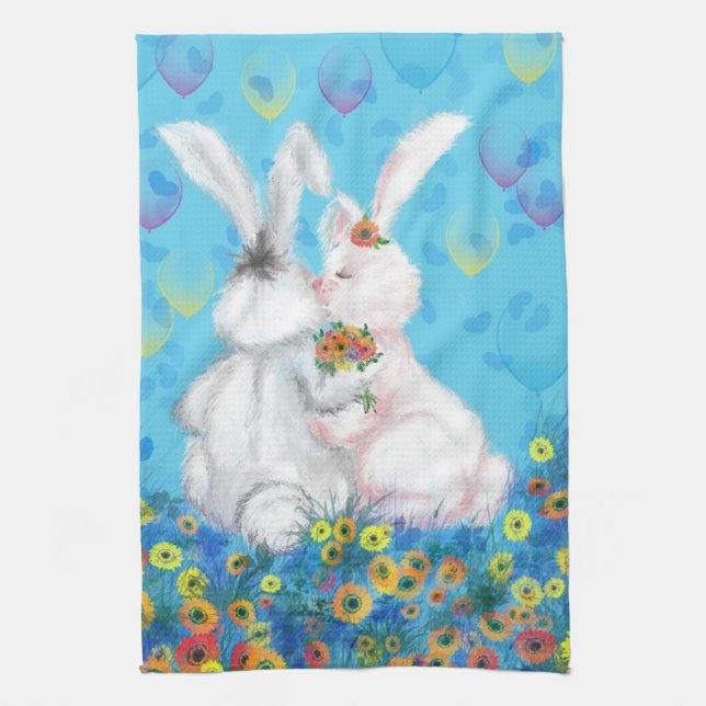 Paño De Cocina Bunny Kitchen Towel (Vertical)