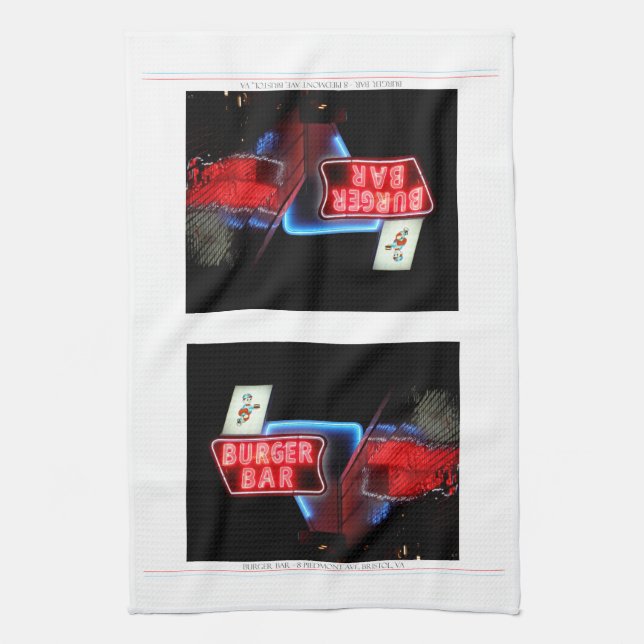 Paño De Cocina Burger Bar Bristol Virginia (Vertical)