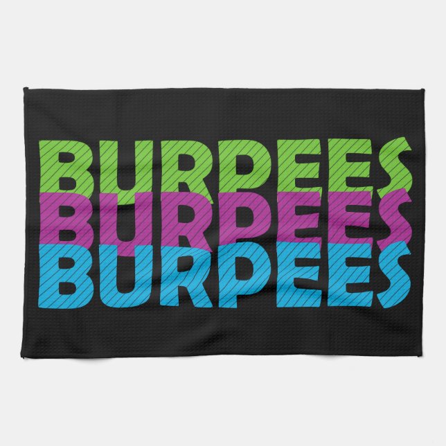 Paño De Cocina Burpees (Horizontal)