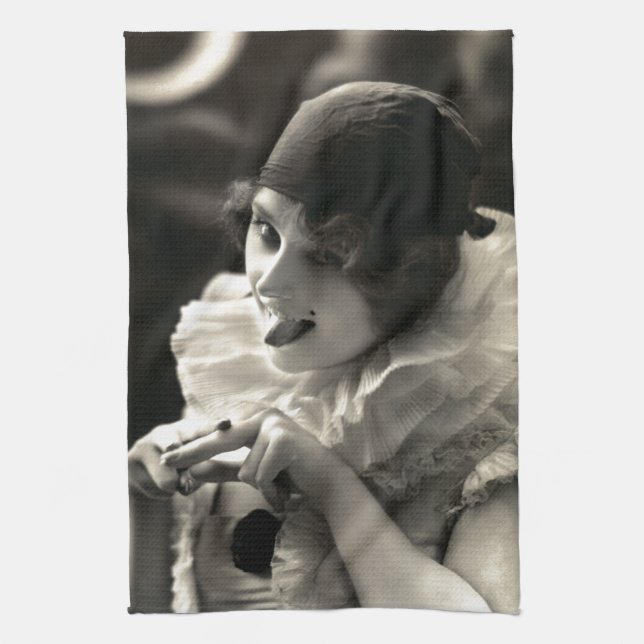 Paño De Cocina C. Taunt de la mujer Bonito 1910 (Vertical)