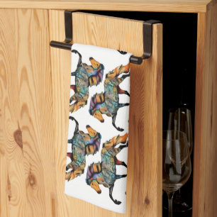 Paño De Cocina Caballo islandés de Pop Art