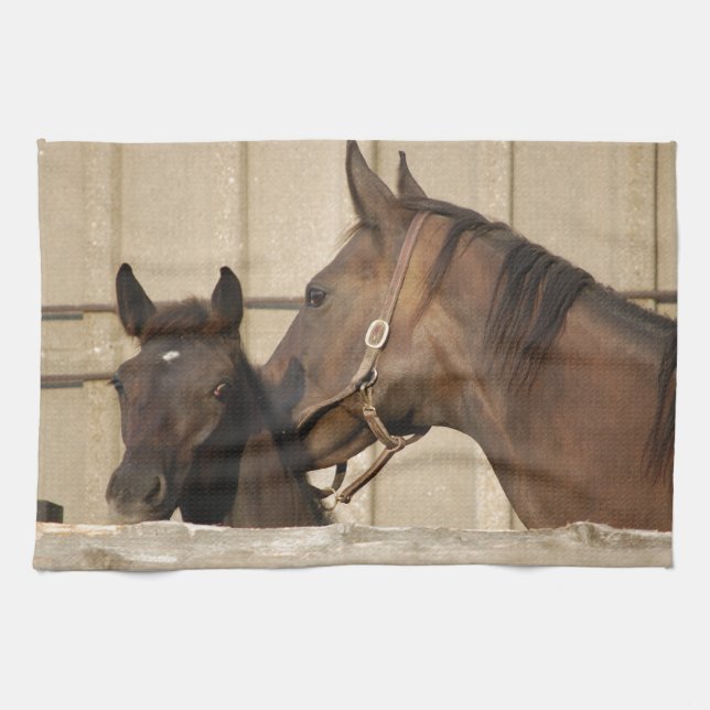 Paño De Cocina Caballo y Pony (Horizontal)