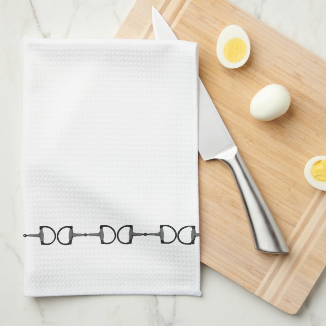 Paño De Cocina Caballos ecuestres (Doblado Cuarto)