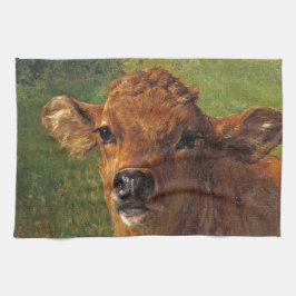 Paño De Cocina Cabeza de ternera (por Rosa Bonheur)