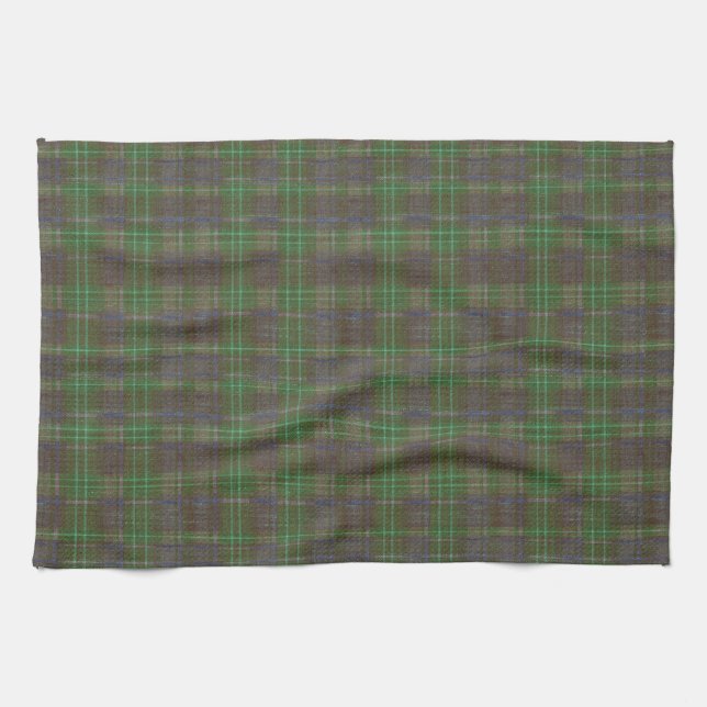 Paño De Cocina Cabin Forest Green Tartan (Horizontal)