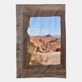 Paño De Cocina Cabinas interiores con vistas al Valle del Fuego