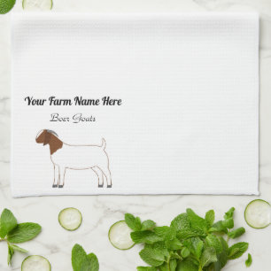 Paño De Cocina Cabra Boer personalizada