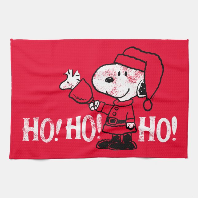 Paño De Cocina Cacahuetes | Bellezas de resonancia de Snoopy y Wo (Horizontal)