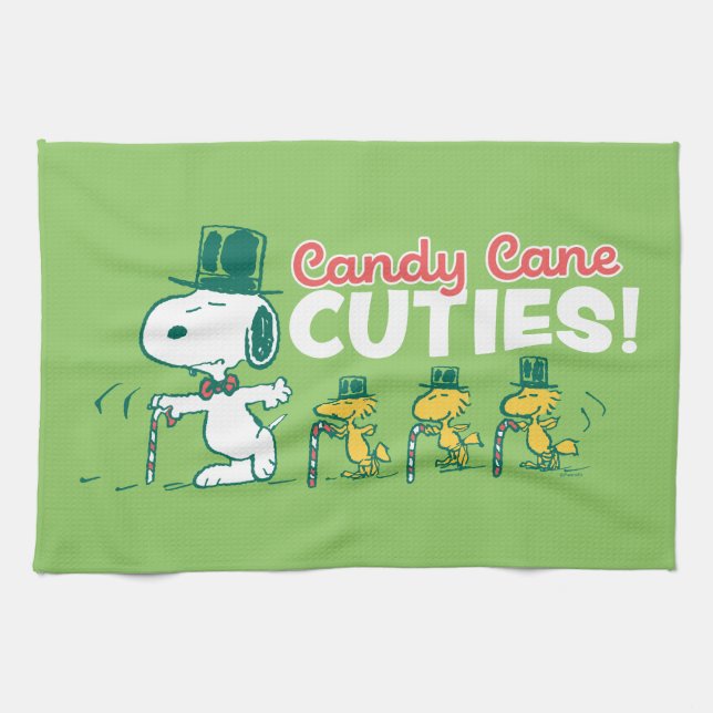 Paño De Cocina Cacahuetes | Candy Cane Cuties (Horizontal)