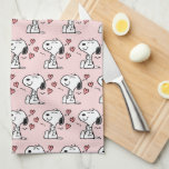 Paño De Cocina Cacahuetes | Corazones Snoopy<br><div class="desc">Echa un vistazo a este divertido diseño de maní con Snoopy.</div>