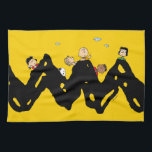 Paño De Cocina Cacahuetes | La pandilla del Zig Zag<br><div class="desc">Echa un vistazo a este divertido diseño de maní con la pandilla de maní.</div>