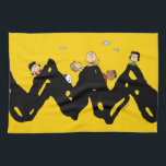 Paño De Cocina Cacahuetes | La pandilla del Zig Zag<br><div class="desc">Echa un vistazo a este divertido diseño de maní con la pandilla de maní.</div>