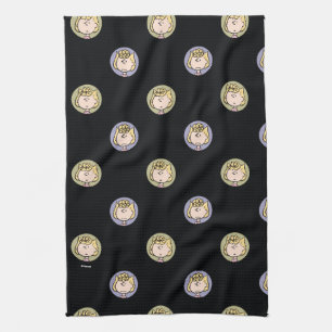 Paño De Cocina Cacahuetes   Rostros de Sally