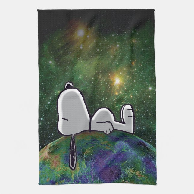 Paño De Cocina Cacahuetes | Snoopy Spacing Out (Vertical)