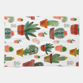 Paño De Cocina Cacti feliz