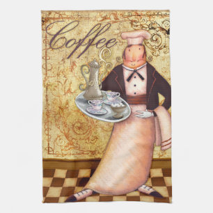 Paño De Cocina Café del cocinero