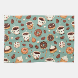 Paño De Cocina Café lindo