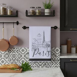 Paño De Cocina Cafe Paris   Kitchen Towel