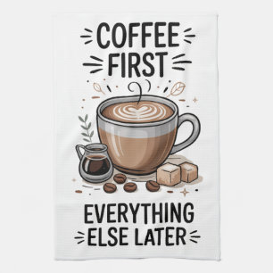 Paño De Cocina Café Primero