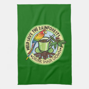 Paño De Cocina Café Shade Grown