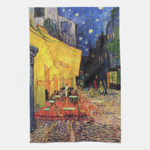 Cafe Terrace de noche por Vincent van Gogh