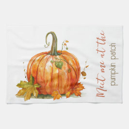 Paño De Cocina Caída de calabazas