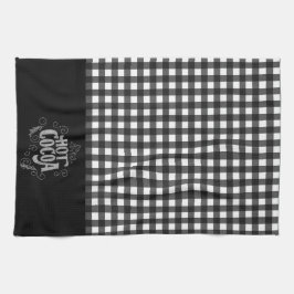 Paño De Cocina Cajón de chalkboard en el bar Hot Cocoa