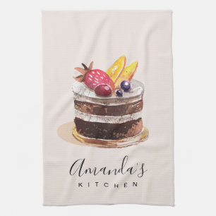 PAÑO DE COCINA CAKE FRUIT PATISSERIE CUPCAKE CHEF BAKERY