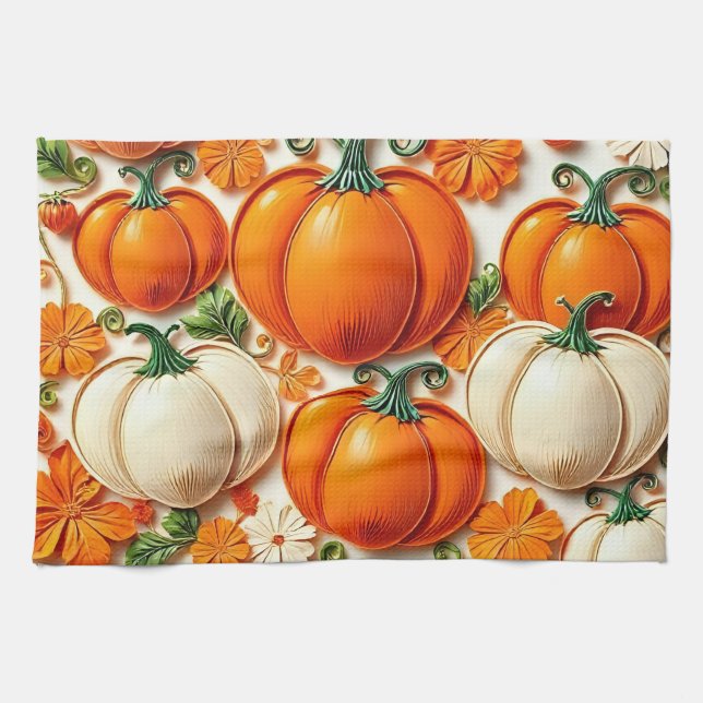 Paño De Cocina Calabaza (Horizontal)