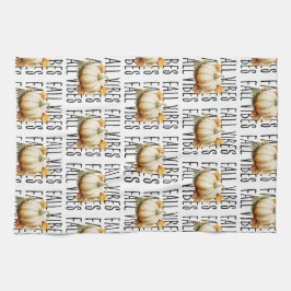 Paño De Cocina Calabaza de los Vibes Caídos | Otoño