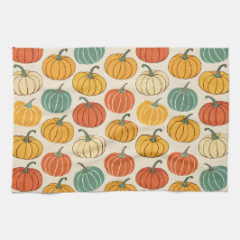 Paño De Cocina Calabazas de Halloween