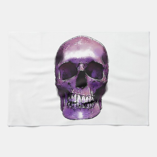 Paño De Cocina Calavera (Horizontal)