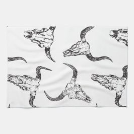 Paño De Cocina Calavera animal