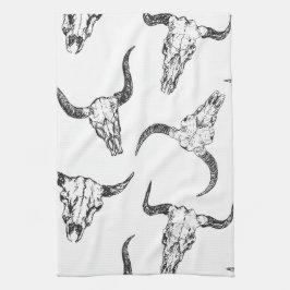 Paño De Cocina Calavera animal