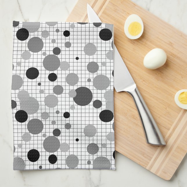 Paño De Cocina Calcetines Memphis polka (Doblado Cuarto)