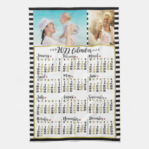 Paño De Cocina Calendario 2022 (Consulte Descripción de la nueva