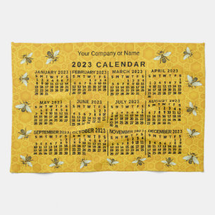 Paño De Cocina Calendario 2023 (Consulte Descripción de la versió