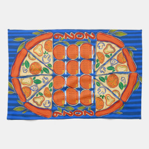 Paño De Cocina Calendario 2026 - Calendario de Pizza