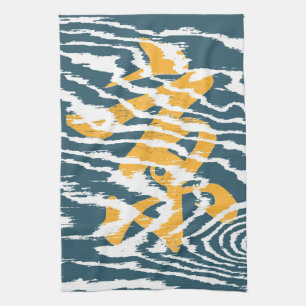 Paño De Cocina Caligrafía asiática muy Guay