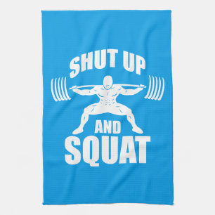 Paño De Cocina Cállate Y Squat: Motivación De La Solución