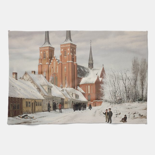 Paño De Cocina Calle de Roskilde 1836 (Horizontal)