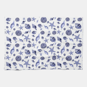 Paño De Cocina Camaradas azules y blancas