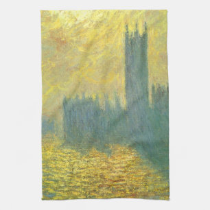 Paño De Cocina Cámaras del Parlamento, cielo estrepitoso por Clau