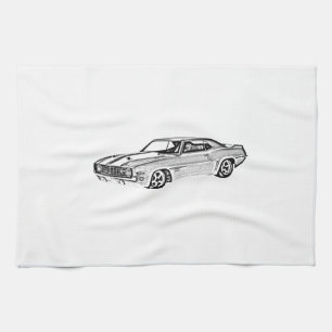 Paño De Cocina Camaro 1969 Z28
