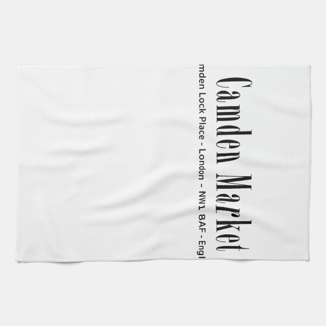 Paño De Cocina Camden Passage Market London (Horizontal)