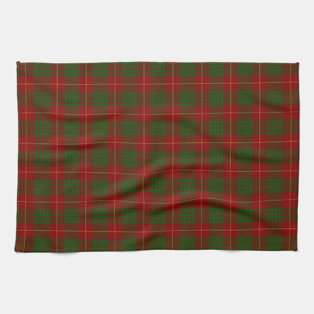 Paño De Cocina Cameron tartan green (Horizontal)