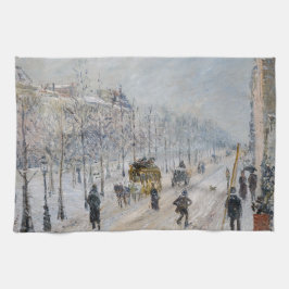 Paño De Cocina Camille Pissarro - Boulevares exteriores, efecto n