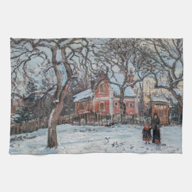 Paño De Cocina Camille Pissarro - Chataigniers a Louvecienne (Horizontal)