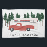 Paño De Cocina Camión Camping RVing Motorhome Árboles rojos Whims<br><div class="desc">¡FELICES CAMPESINOS! ¡Prefiero ser RVing! ¿Y tú? Echa un vistazo a esta dulce toalla de camper de camión rojo y revisa mi tienda para ver más artículos a juego como camisetas, imanes, llaveros, almohadas, pegatinas y más. Y por supuesto más RV, campervan, autohome y camping también. Personalizar esta taza con...</div>